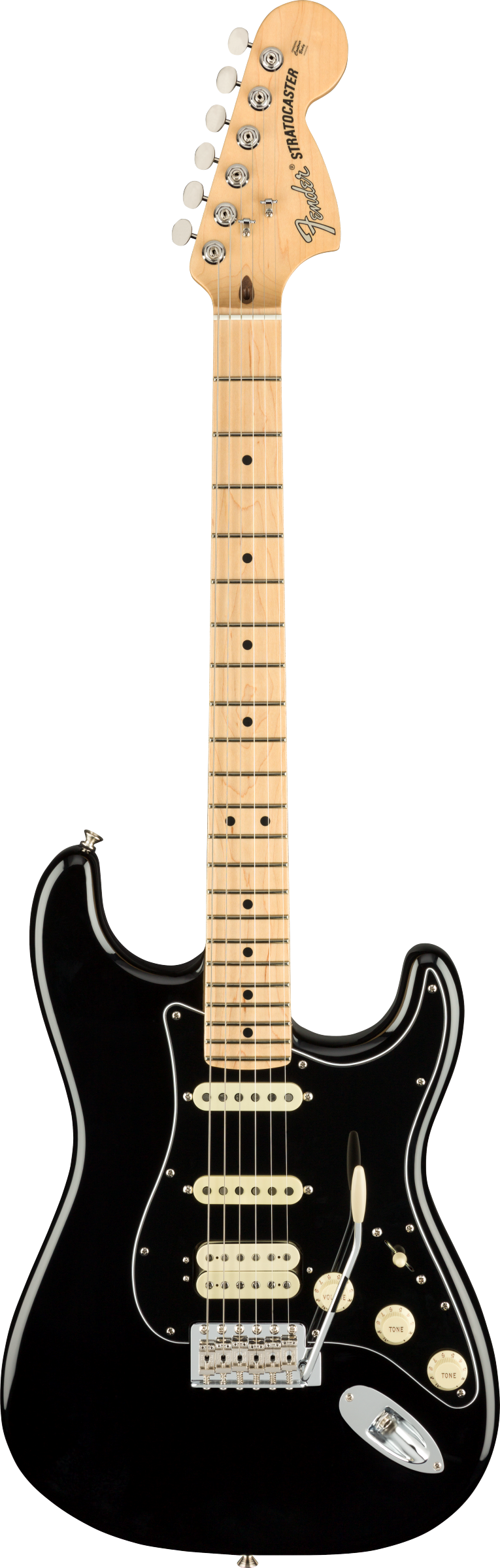 FENDER AMERICAN PERFORMER STRATOCASTER HSS MN BLACK