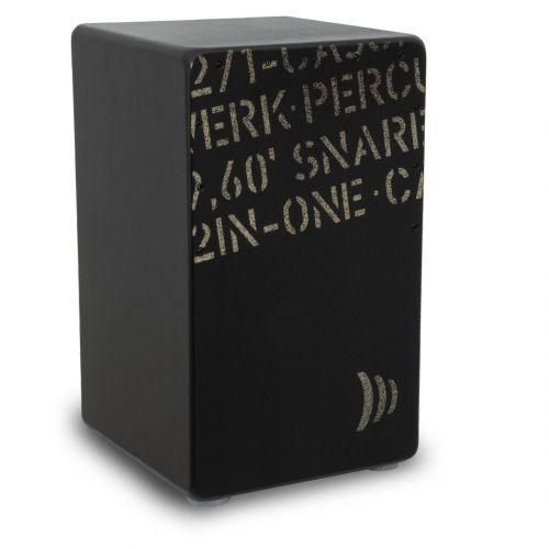 SCHLAGWERK CP404 PITCH BLACK 2INONE SNARE CAJON