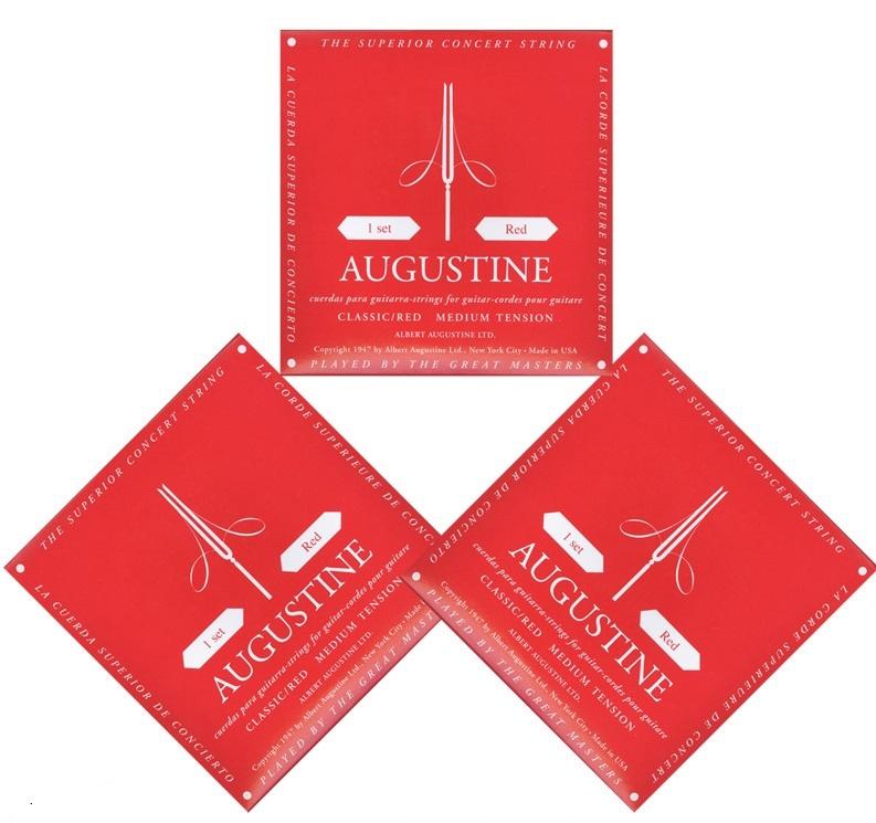 AUGUSTINE RED MEDIUM SET DA TRE MUTE