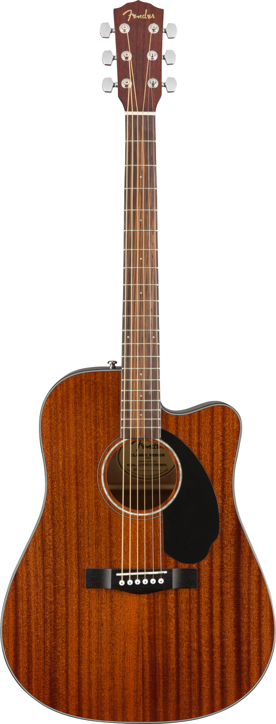 FENDER CD60SCE ALL MAHOGANY