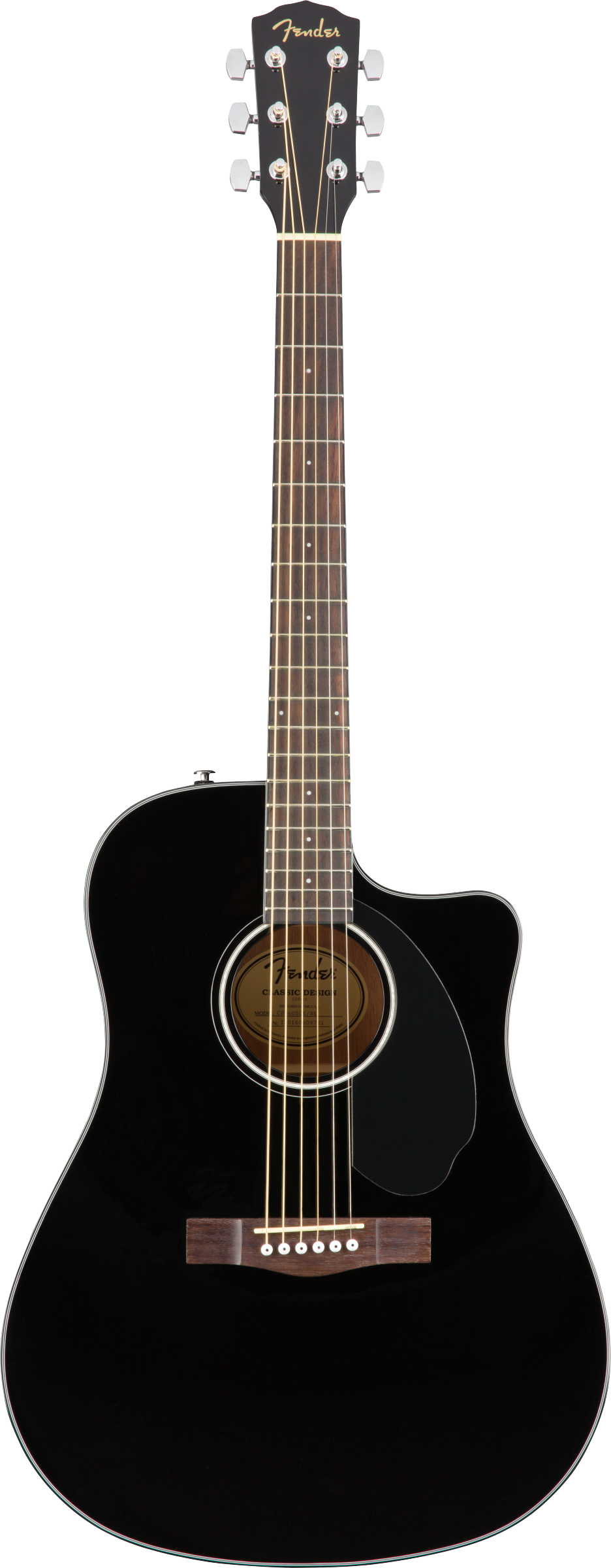 FENDER CD60SCE BLACK