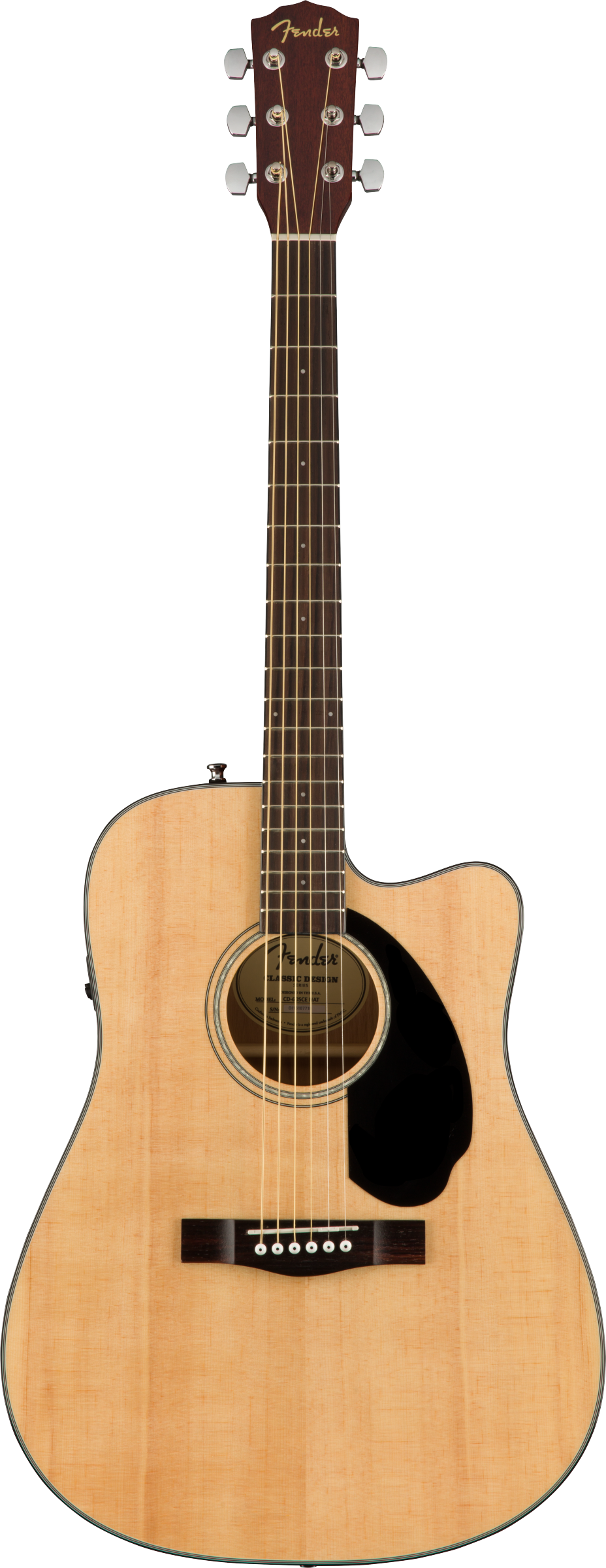 FENDER CD60SCE NATURAL