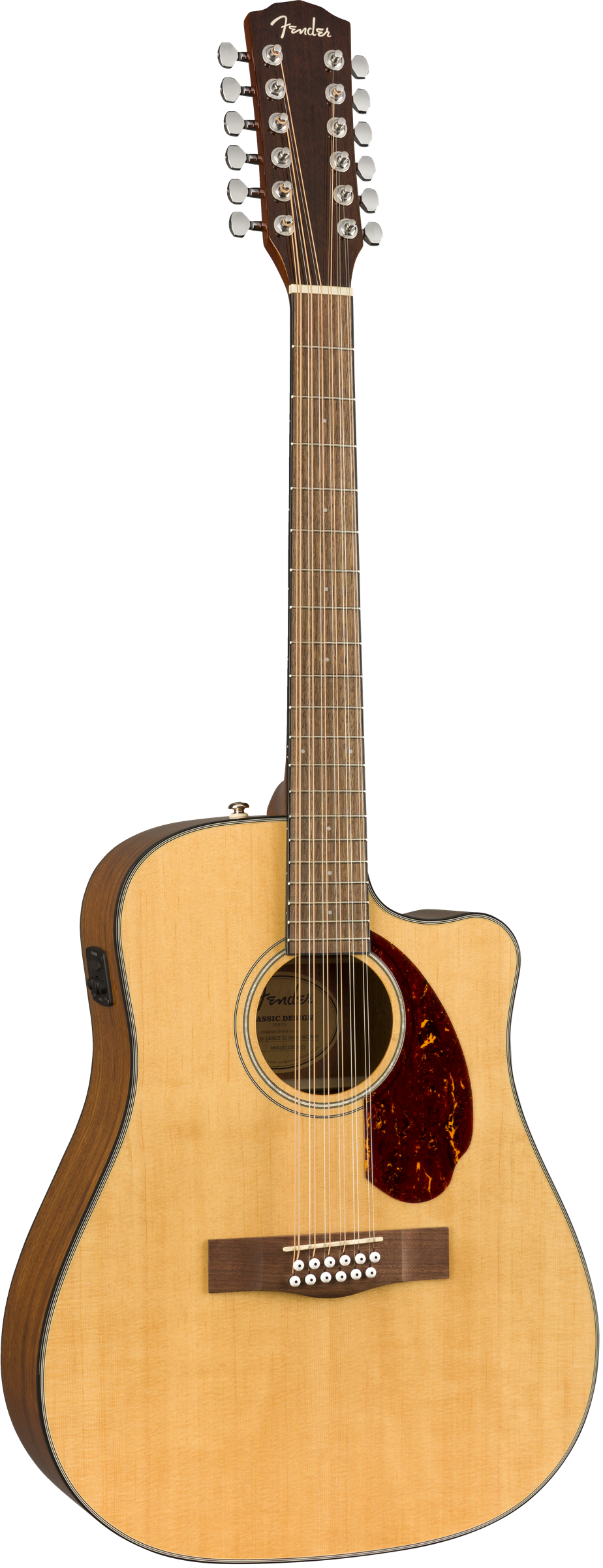 FENDER CD140SCE 12 CORDE NATURAL CON CUSTODIA