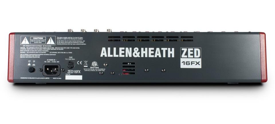 ALLEN & HEATH ZED16FX