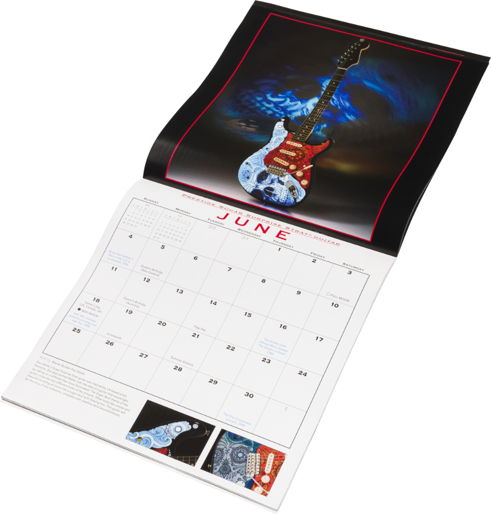 FENDER CALENDARIO 2024