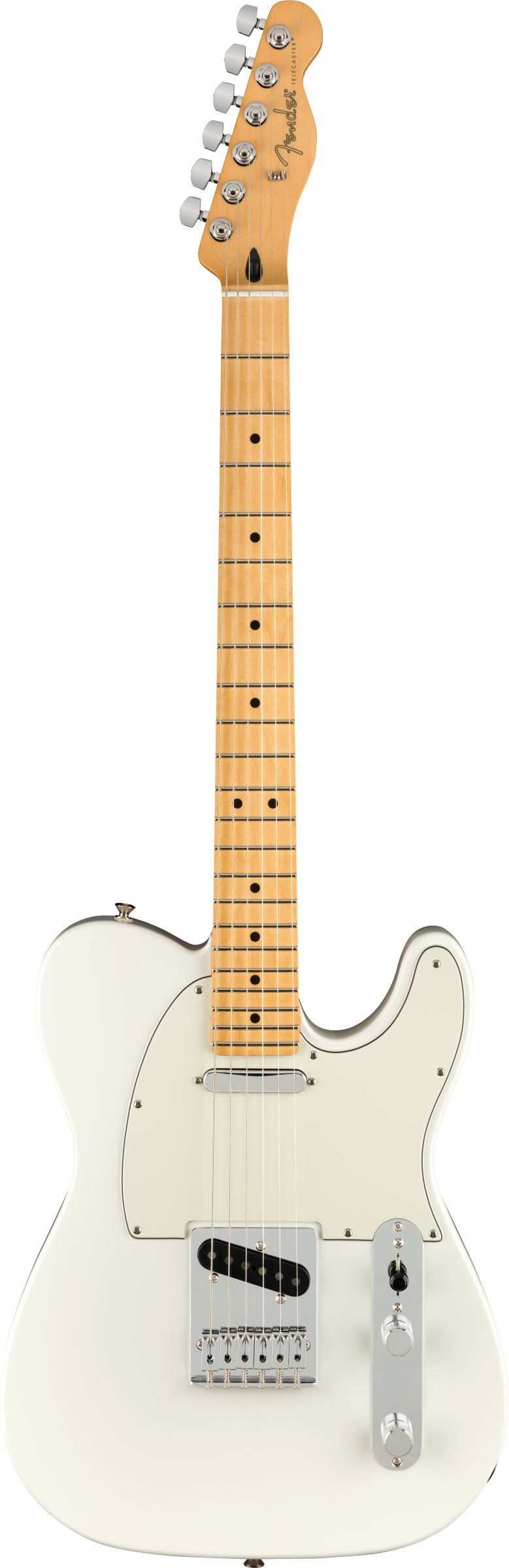 FENDER PLAYER TELECASTER MN POLAR WHITE CON BORSA FENDER MIDNIGHT BLUE IN OMAGGIO