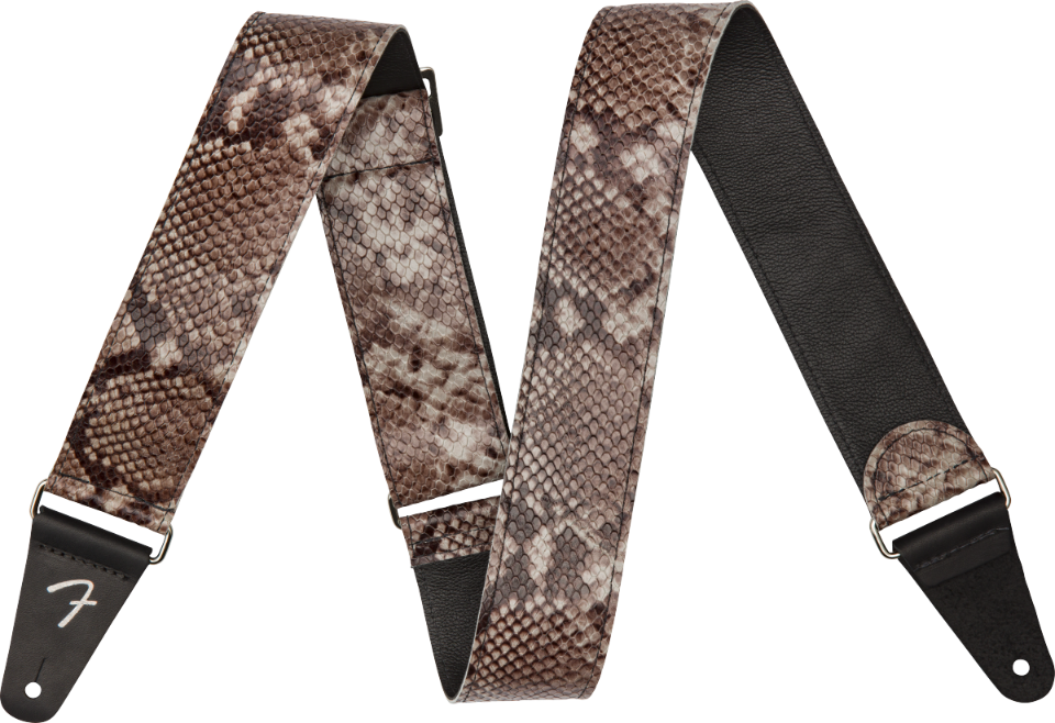 FENDER WILD FAUX SNAKESKIN LEATHER STRAP