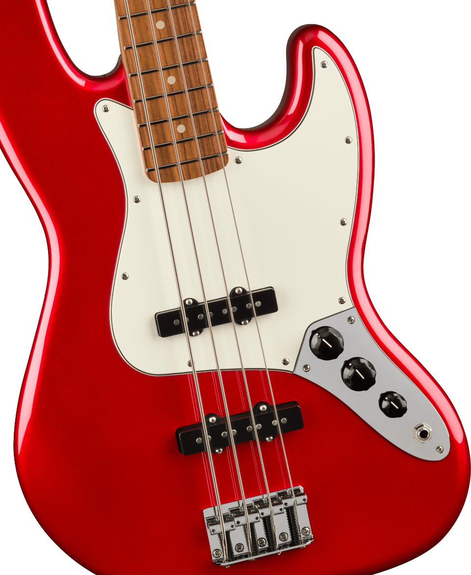 FENDER PLAYER JAZZ BASS PF CANDY APPLE RED LIMITED EDITION