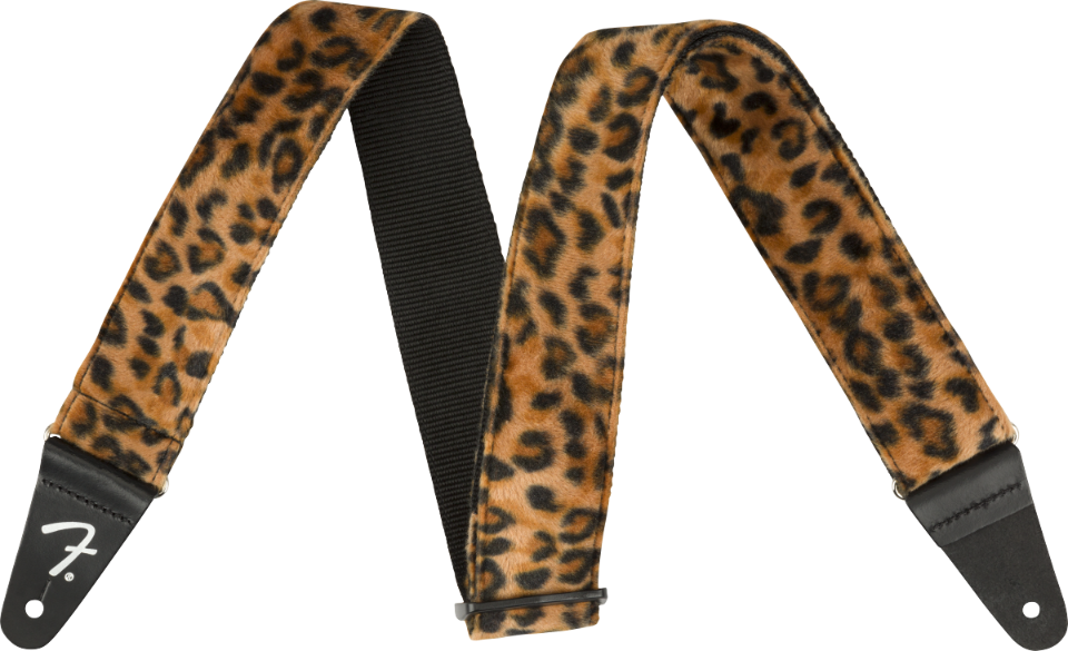 FENDER WILD LEOPARD PRINT STRAP