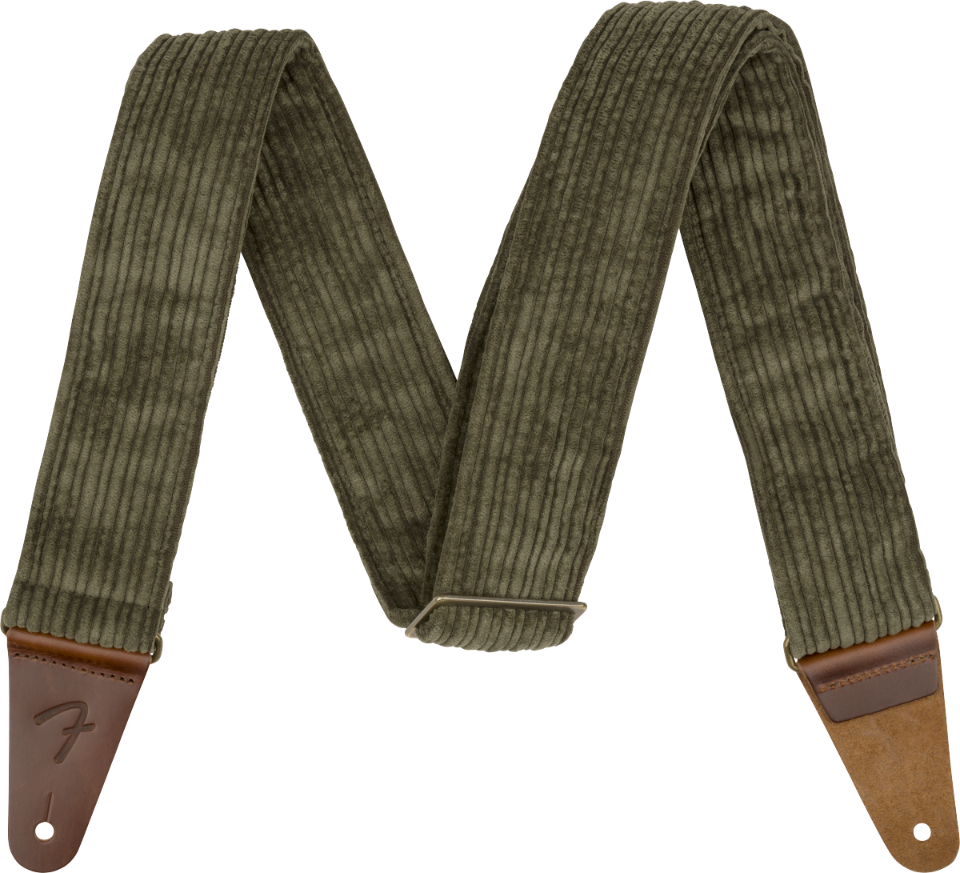 FENDER CORDUROY STRAPS ANTIQUE OLIVE