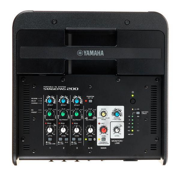 YAMAHA STAGEPAS 200BTR CON BATTERIA