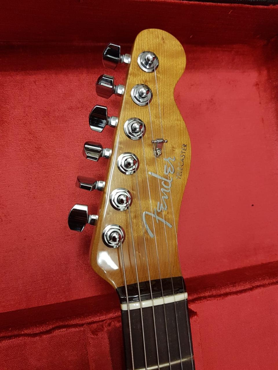 FENDER CUSTOM SHOP AMERICAN CUSTOM TELECASTER RW NOS BLEACHED 3-COLOR SUNBURST