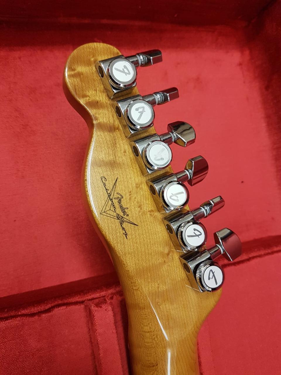 FENDER CUSTOM SHOP AMERICAN CUSTOM TELECASTER RW NOS BLEACHED 3-COLOR SUNBURST