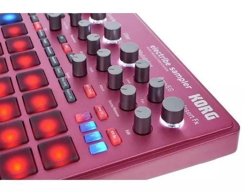 KORG ELECTRIBE 2 SAMPLER RED