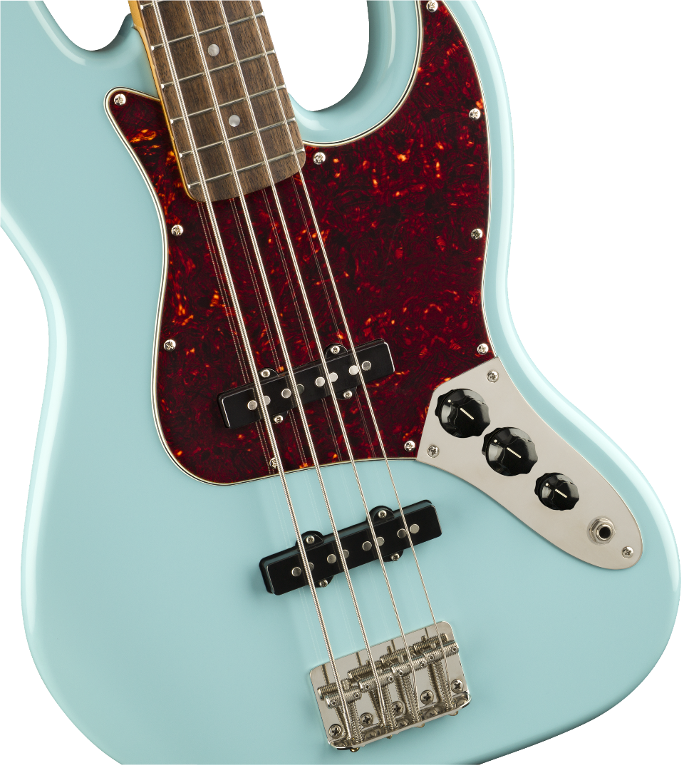 SQUIER CLASSIC VIBE '60s JAZZ BASS DAPHNE BLUE