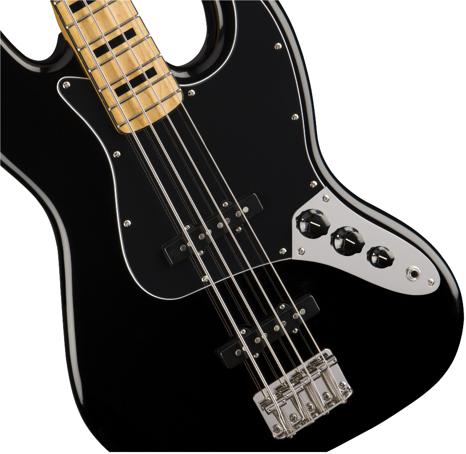 SQUIER CLASSIC VIBE '70S JAZZ BASS MN BLACK