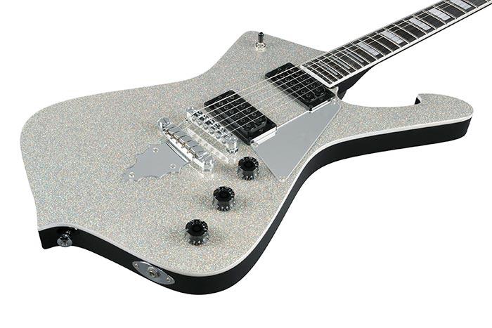 IBANEZ PS60 PAUL STANLEY SIGNATURE SILVER SPARKLE