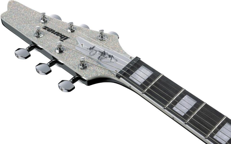 IBANEZ PS60 PAUL STANLEY SIGNATURE SILVER SPARKLE