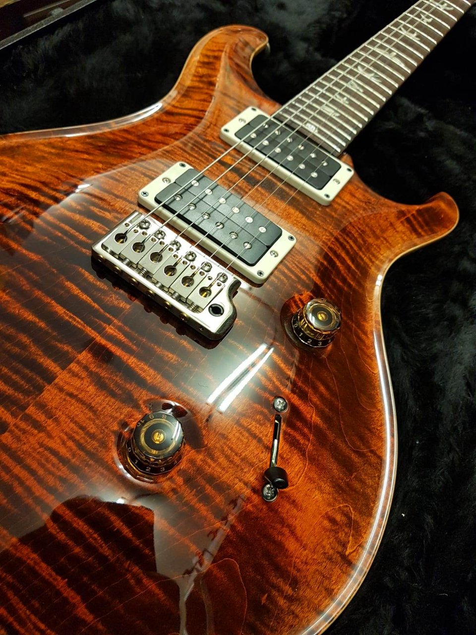 PRS PAUL REED SMITH CUSTOM 24 ORANGE TIGER TR5 85/15