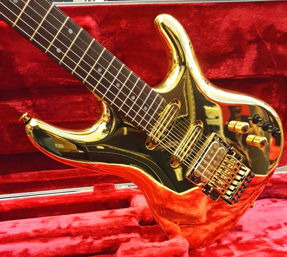 IBANEZ JS2GD JOE SATRIANI SIGNATURE GOLD BOY LIMITED EDITION