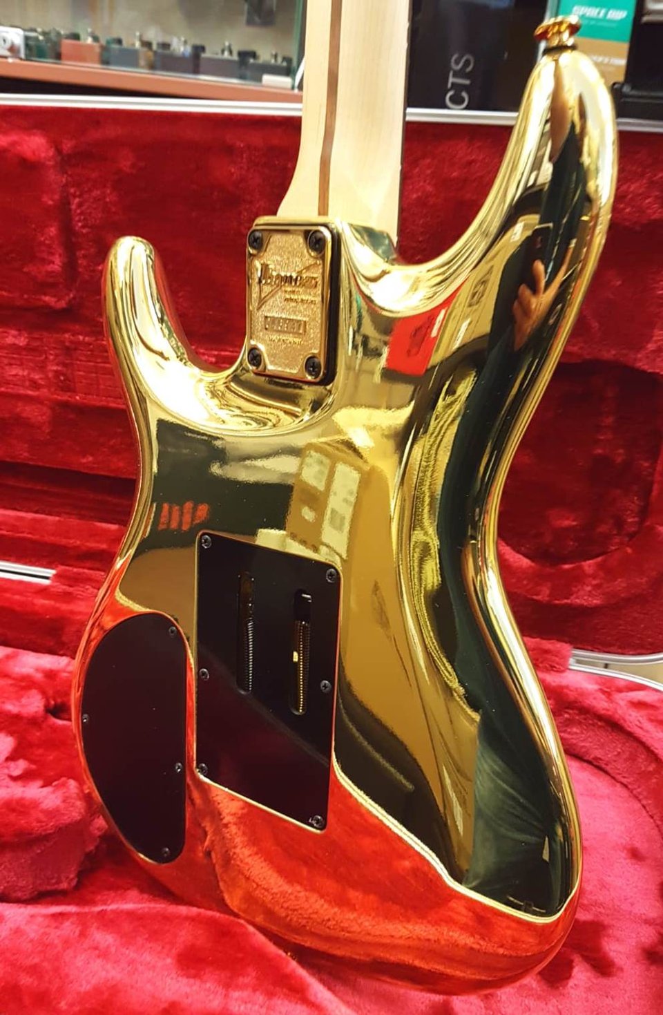 IBANEZ JS2GD JOE SATRIANI SIGNATURE GOLD BOY LIMITED EDITION