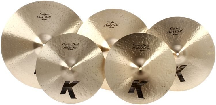 ZILDJIAN K CUSTOM DARK SET
