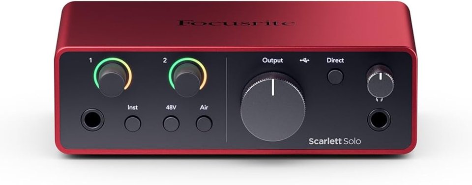 FOCUSRITE SCARLETT SOLO (4TH GEN)