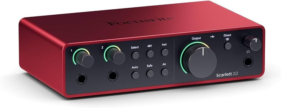 FOCUSRITE SCARLETT 2I2 STUDIO (4TH GEN)