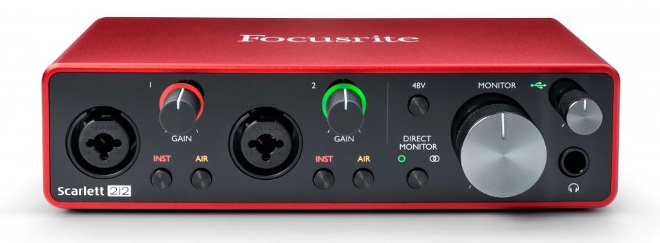 FOCUSRITE SCARLETT 2I2 (3RD GEN)