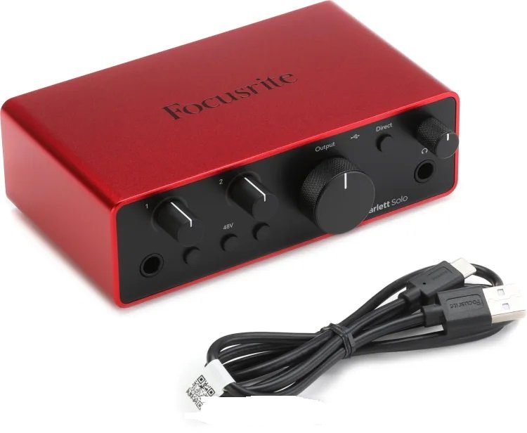 FOCUSRITE SCARLETT SOLO STUDIO (4TH GEN)