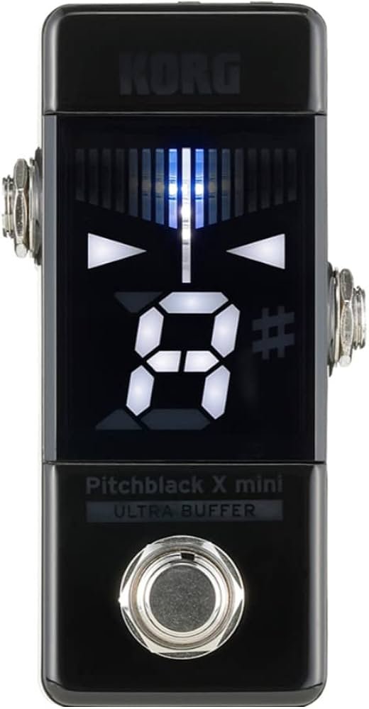 KORG PITCHBLACK X CHROMATIC MINI TUNER