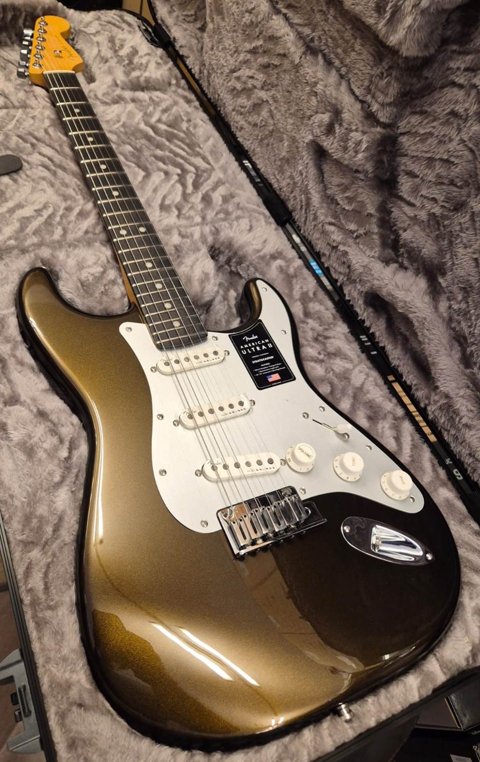 FENDER AMERICAN ULTRA II STRATOCASTER EB SSS TEXAS TEA