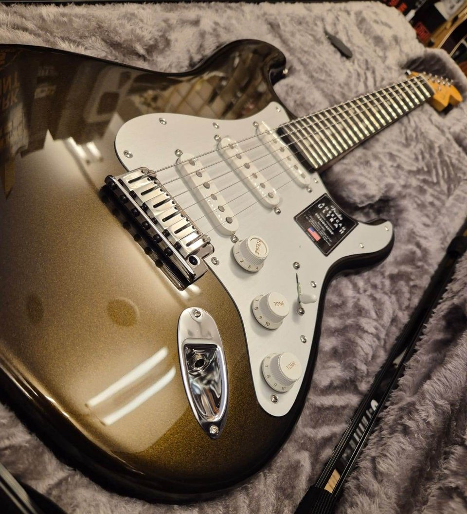 FENDER AMERICAN ULTRA II STRATOCASTER EB SSS TEXAS TEA