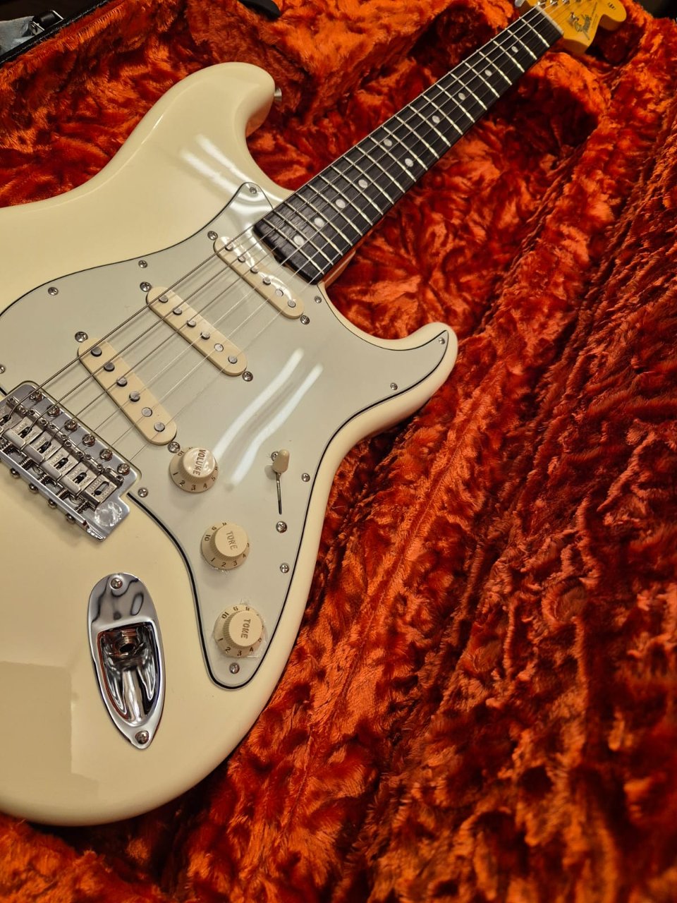 FENDER AMERICAN ORIGINAL '60S STRATOCASTER RW OLYMPIC WHITE