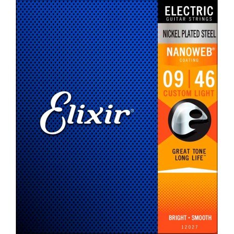 ELIXIR 12027 NANOWEB CUSTOM LIGHT ELECTRIC