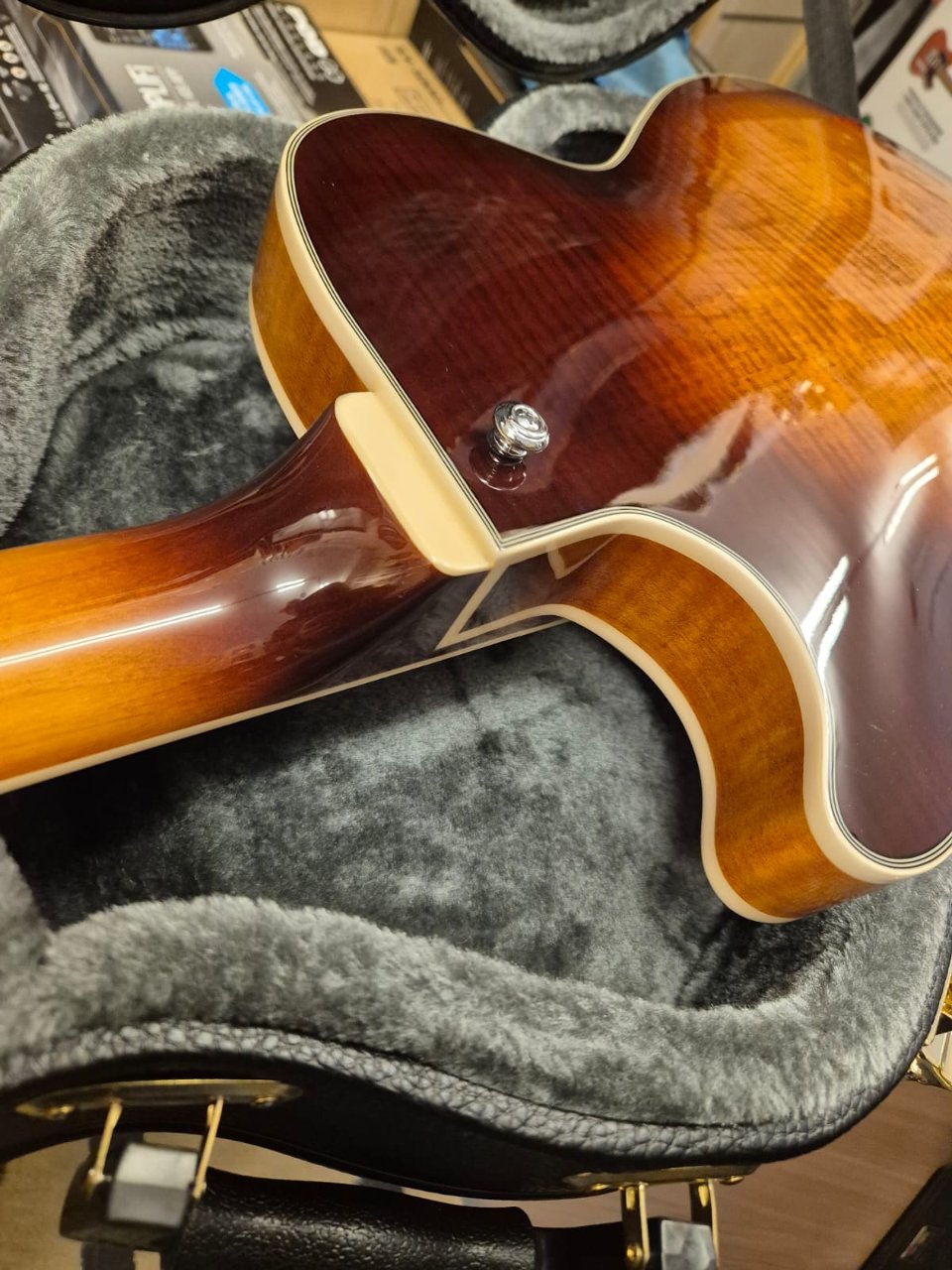 D'ANGELICO PREMIER SS DARK ICED TEA BURST CON CUSTODIA ORIGINALE