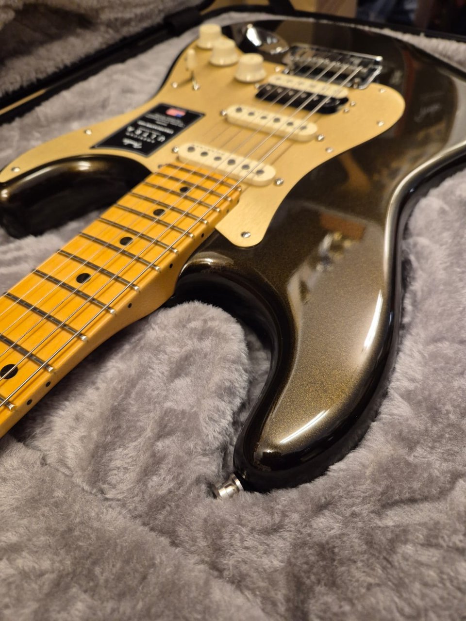 FENDER AMERICAN ULTRA STRATOCASTER HSS MN TEXAS TEA