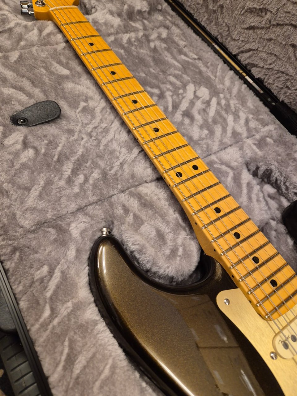 FENDER AMERICAN ULTRA STRATOCASTER HSS MN TEXAS TEA