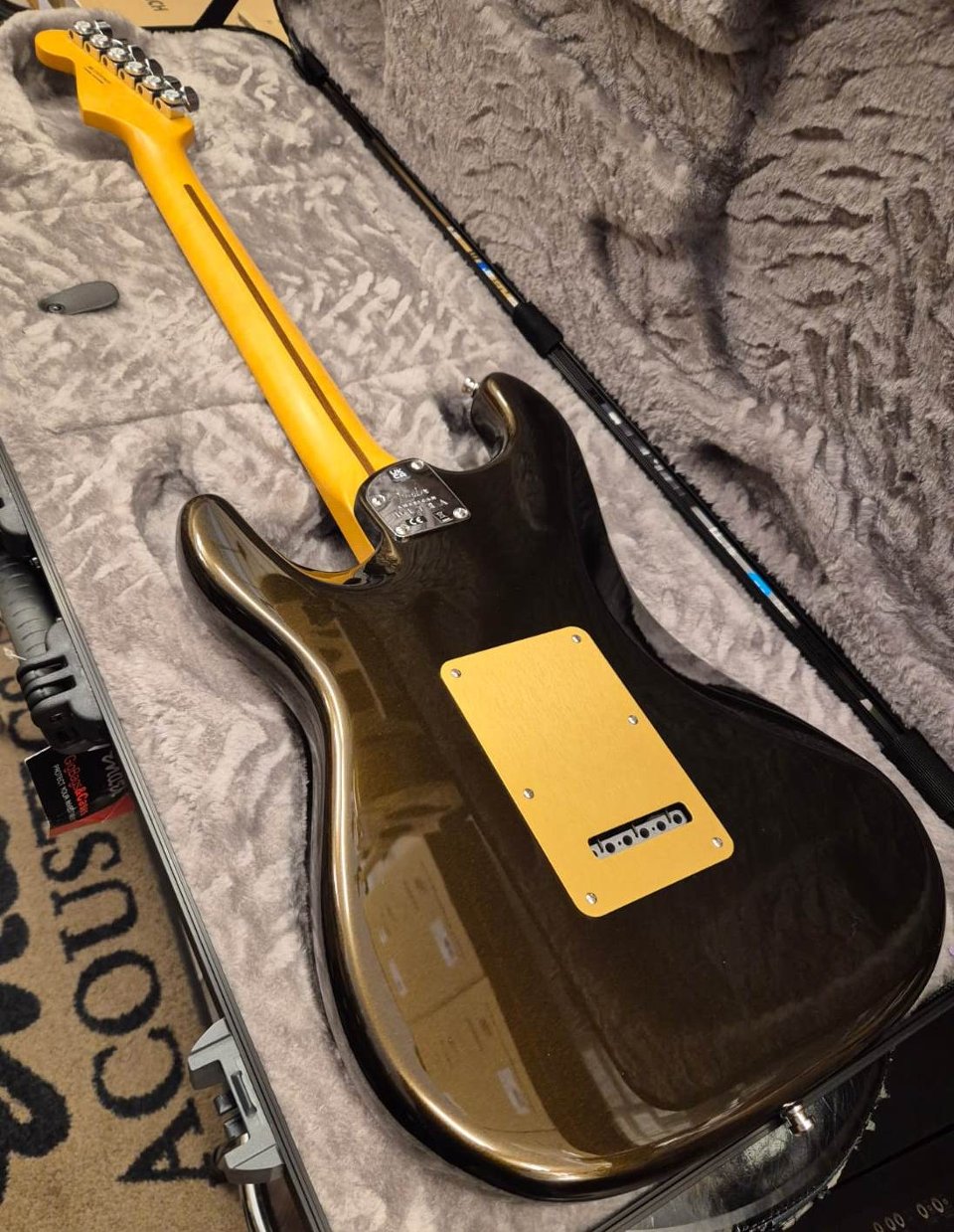 FENDER AMERICAN ULTRA STRATOCASTER HSS MN TEXAS TEA