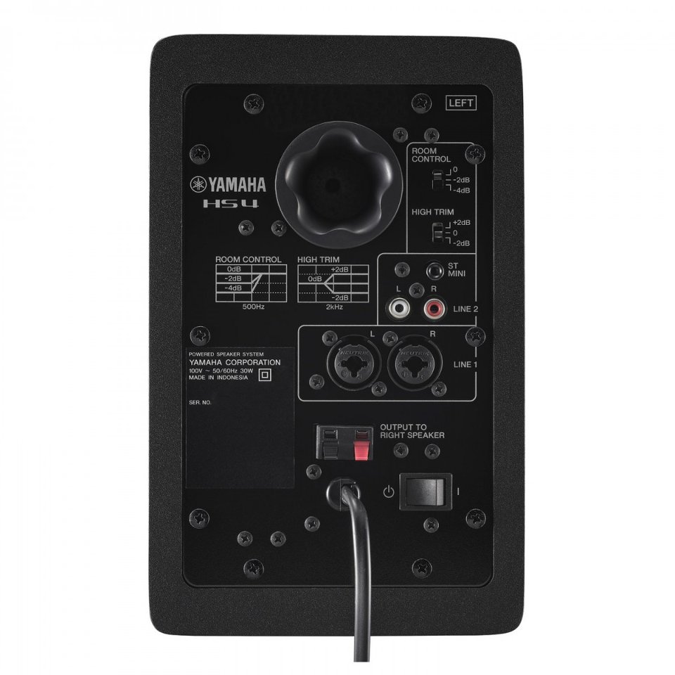 YAMAHA HS4 BLACK (COPPIA)