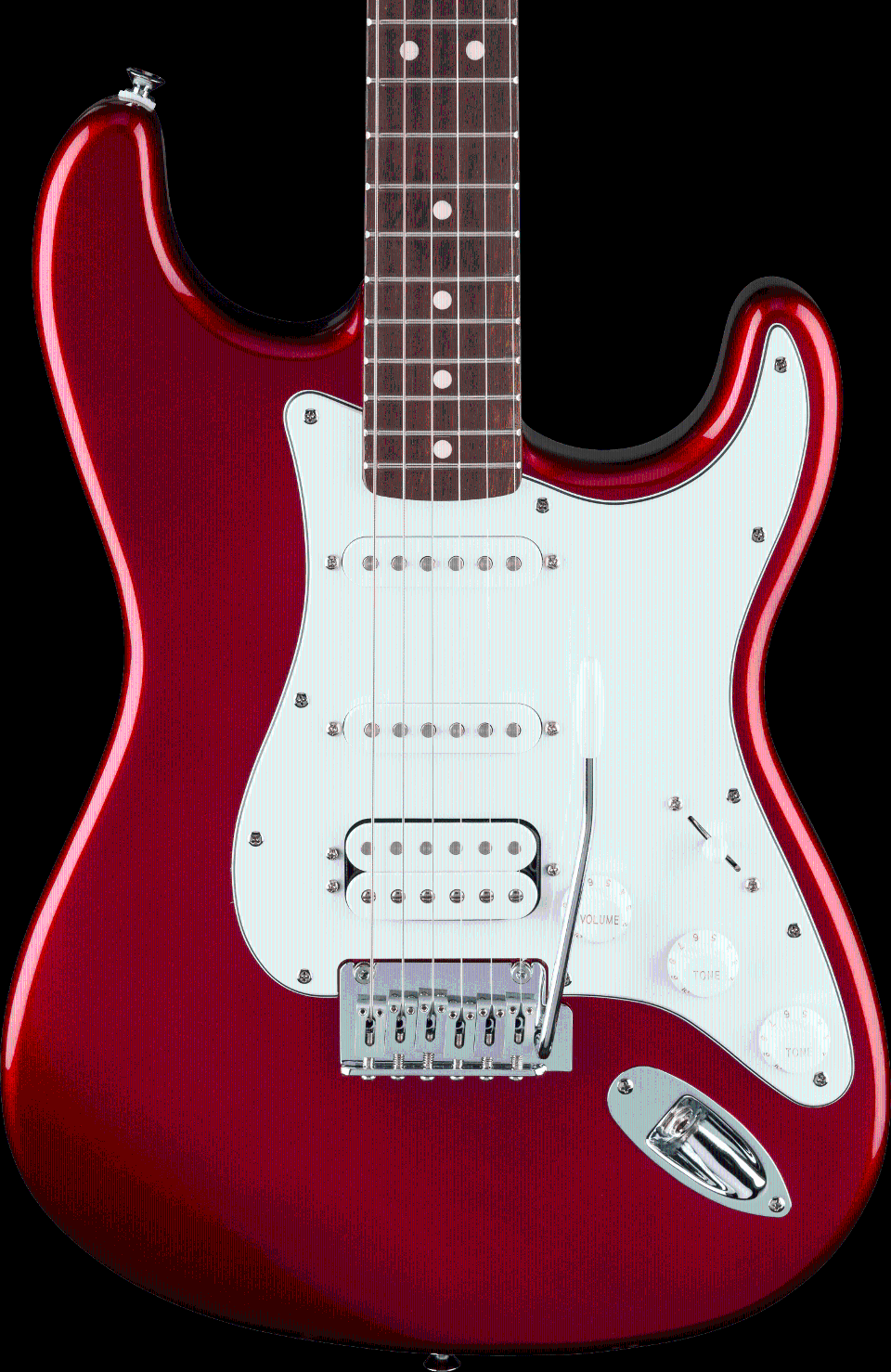 FENDER STANDARD STRATOCASTER HSS LRL CANDY COLA