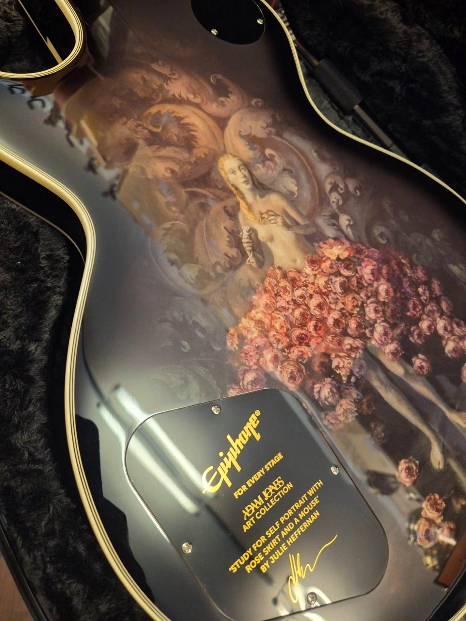 EPIPHONE ADAM JONES LES PAUL CUSTOM ART COLLECTION JULIE HEFFERNAN'S
