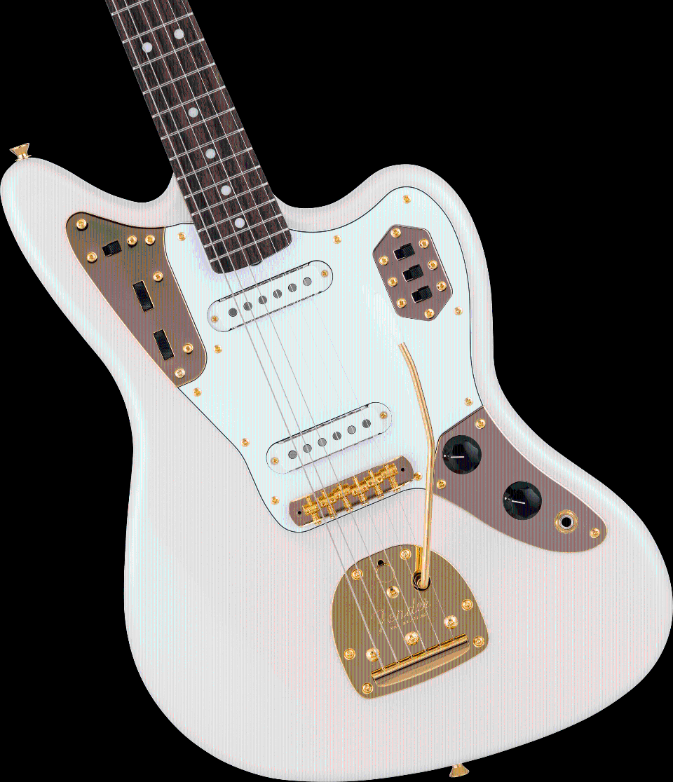 FENDER JAGUAR RW WHITE PEARL TRADITIONAL 2025 COLLECTION 60s MADE IN JAPAN