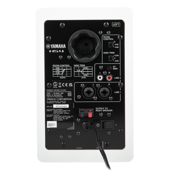 YAMAHA HS4 WHITE (COPPIA)