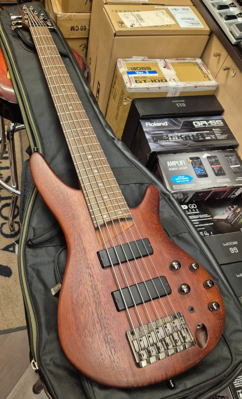 IBANEZ SR506 BM BROWN MAHOGANY CON BORSA ORIGINALE
