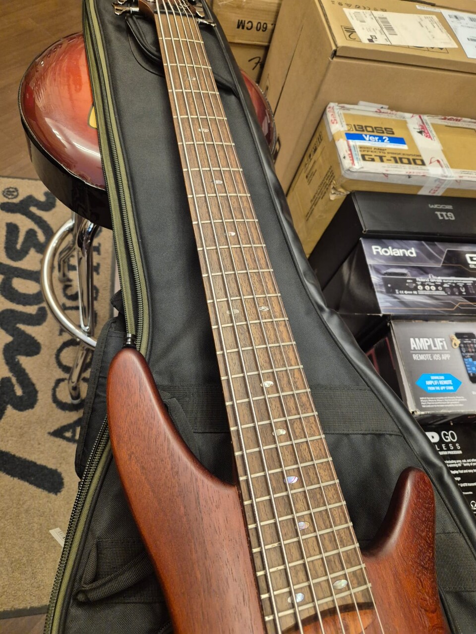 IBANEZ SR506 BM BROWN MAHOGANY CON BORSA ORIGINALE