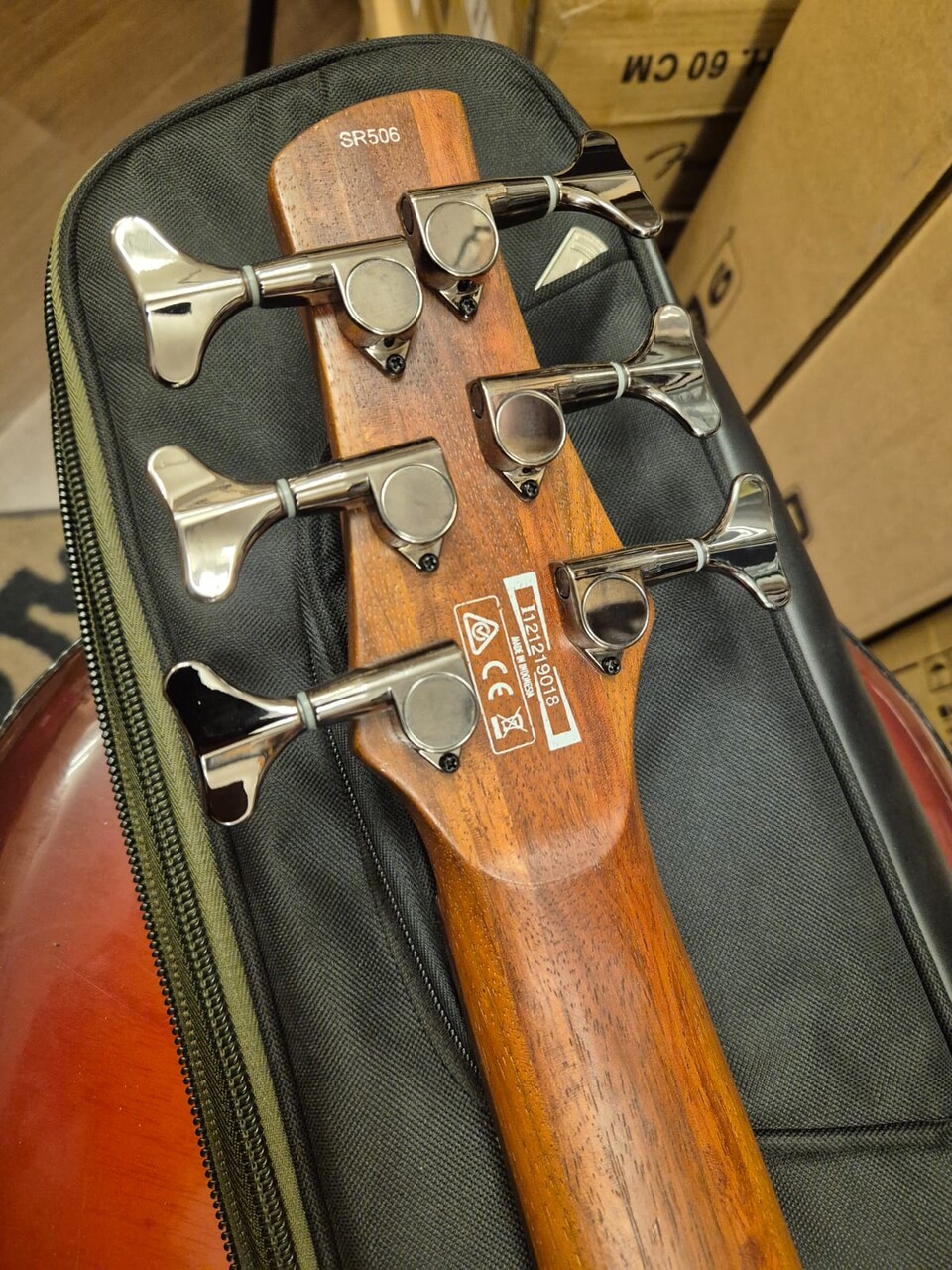 IBANEZ SR506 BM BROWN MAHOGANY CON BORSA ORIGINALE