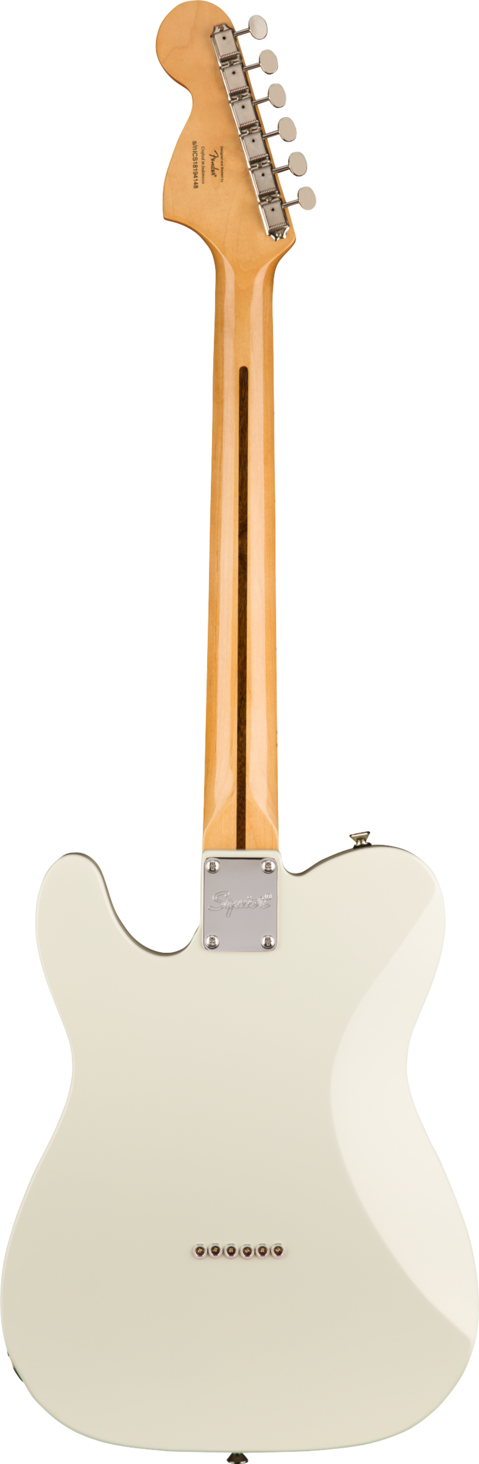 SQUIER CLASSIC VIBE TELECASTER DELUXE 70s MN OLYMPIC WHITE