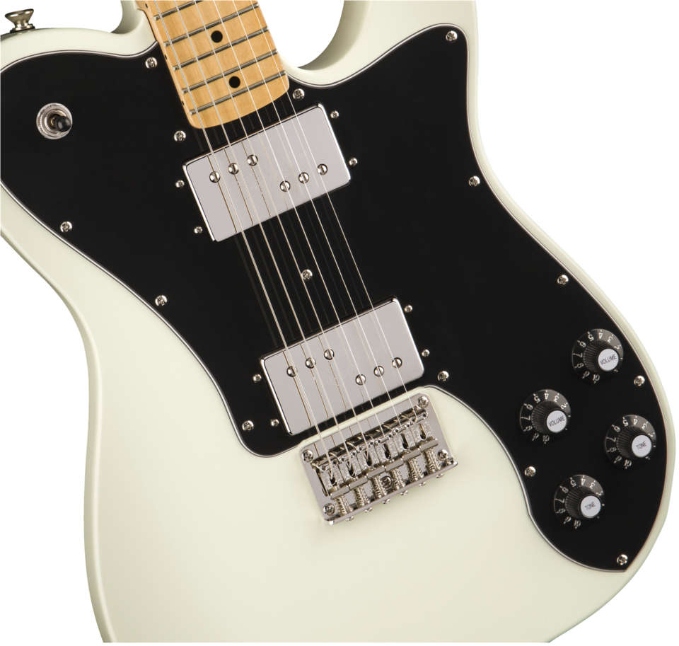 SQUIER CLASSIC VIBE TELECASTER DELUXE 70s MN OLYMPIC WHITE