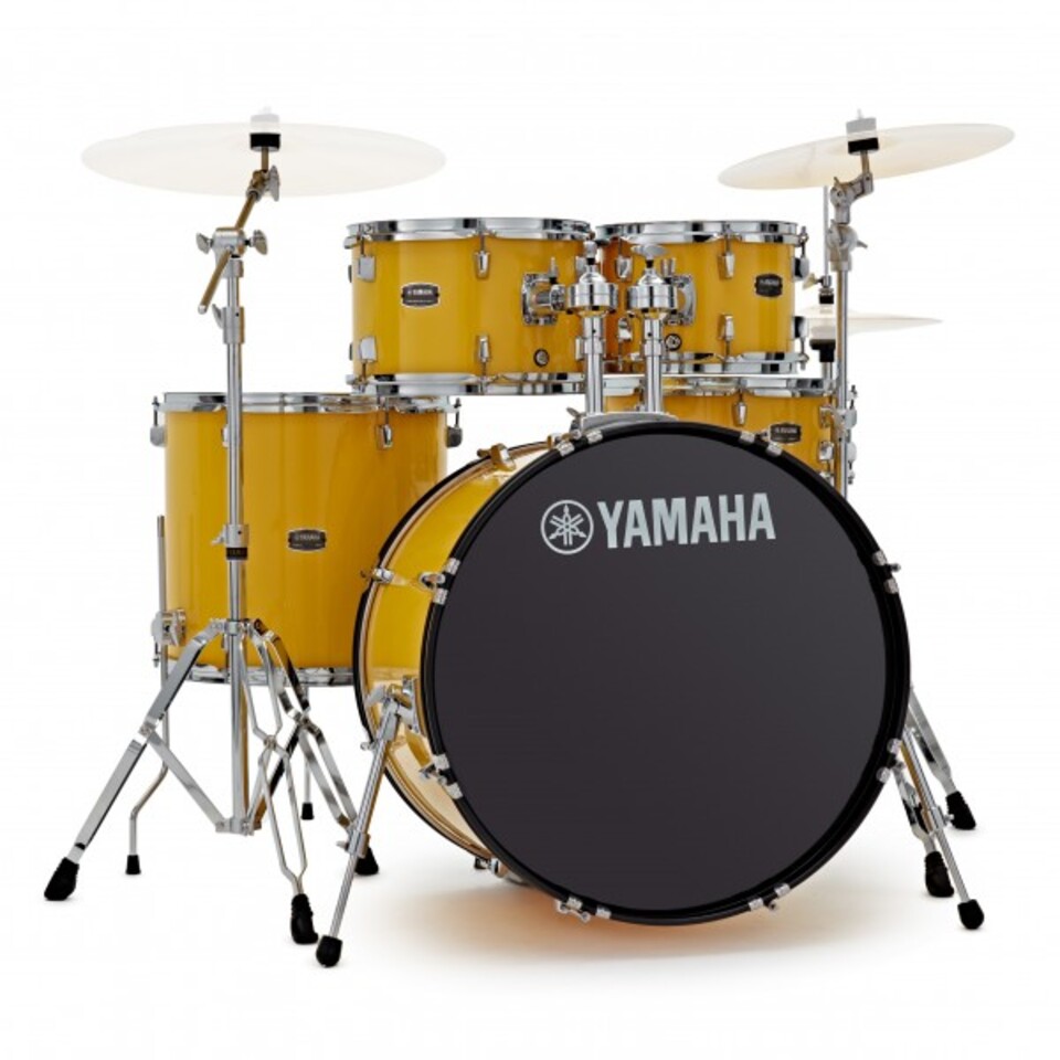 YAMAHA RYDEEN STANDARD 22" MELLOW YELLOW CON SET PIATTI PAISTE 101